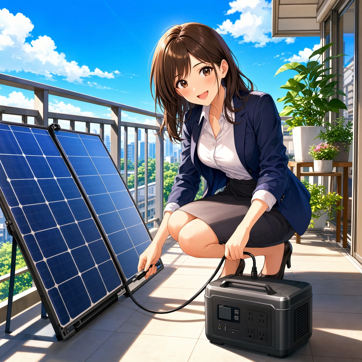 ソーラーパネルを繋ぎっぱなしにするメリットと注意点