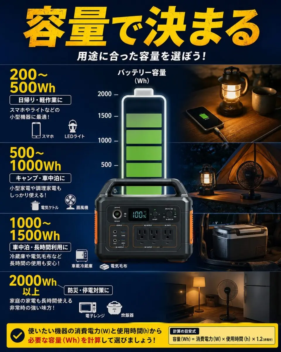 値下げ不可！ ポータブル電源 PSE認証 ポータブル電源の選び方完全ガイド！失敗しない7つのポイント