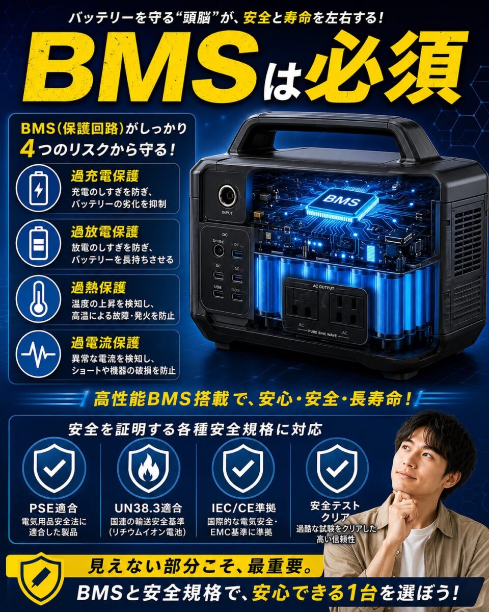 失敗しない選び方完全ガイド｜容量・出力・安全性7ポイント | みんなの電源