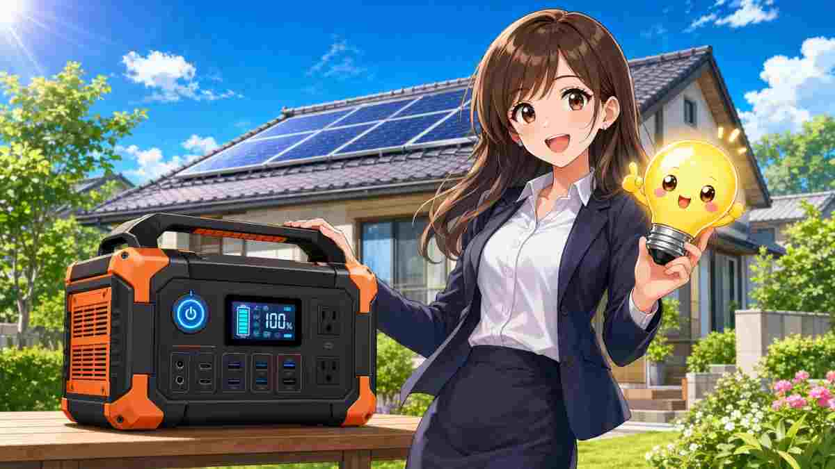 ポータブル電源にソーラーパネルは必要か？元は取れるか徹底解説