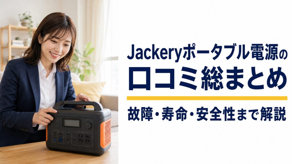 口コミだけに振り回されず、故障の原因・寿命・安全性を整理して選ぶことが大切です。